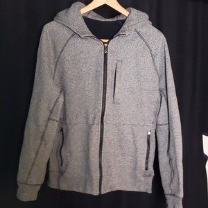 Lululemon Men's Medium Gray Scuba Hoodie Jacket